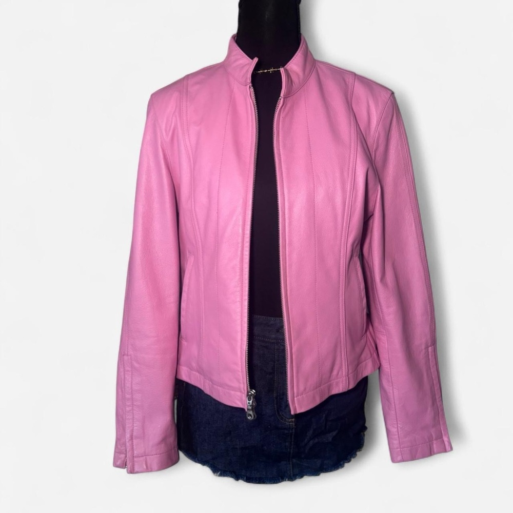 Wilsons Leather Pink Women's Jacket